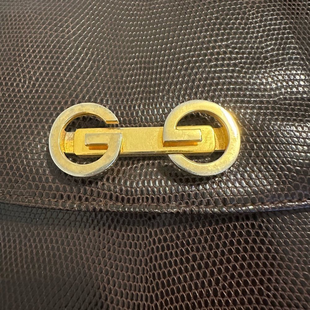 Gucci crocodile leather shoulder bag - Picture 11 of 16